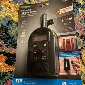 MyTouchSmart Outdoor Plug-in Timer